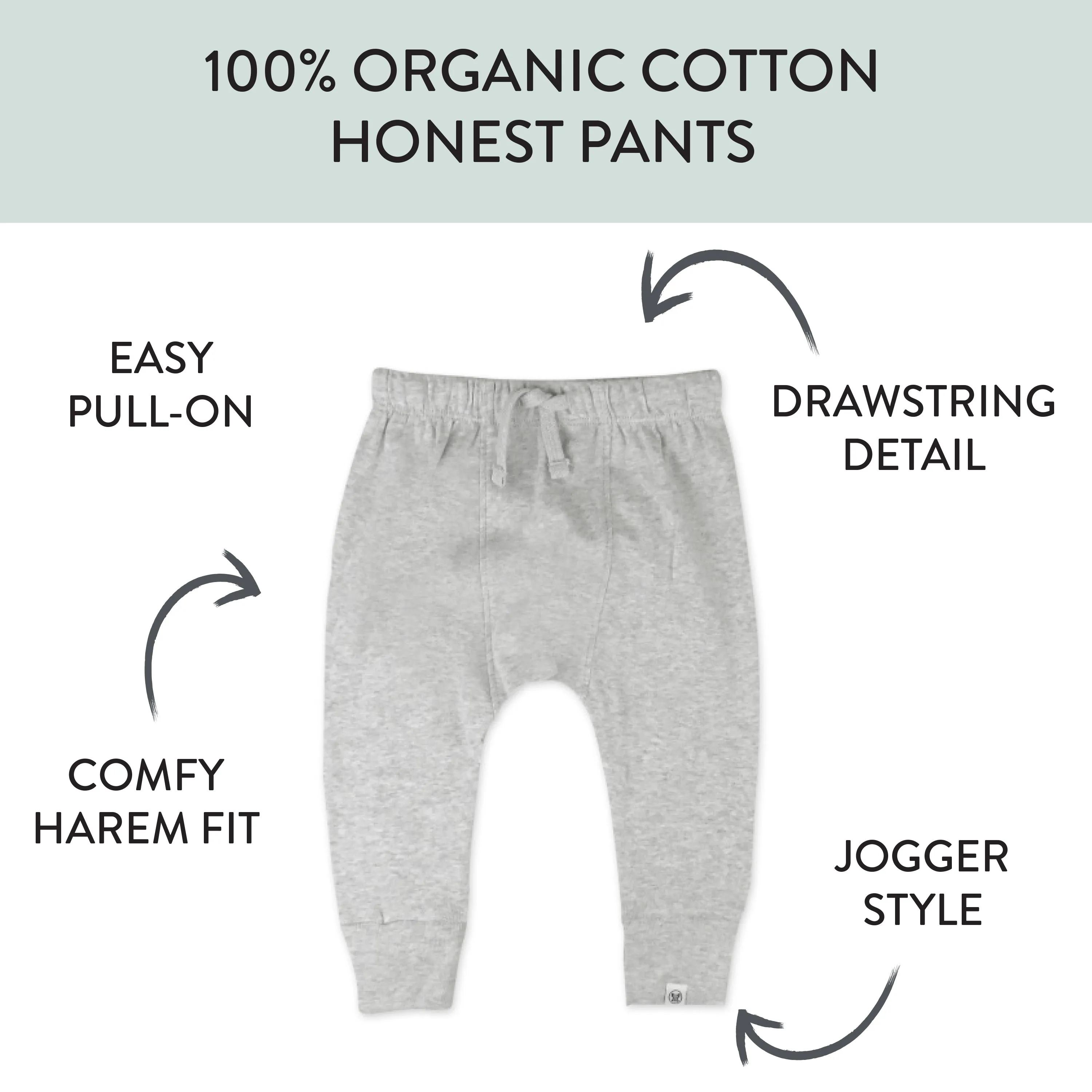 4-Pack Organic Cotton Honest Pants