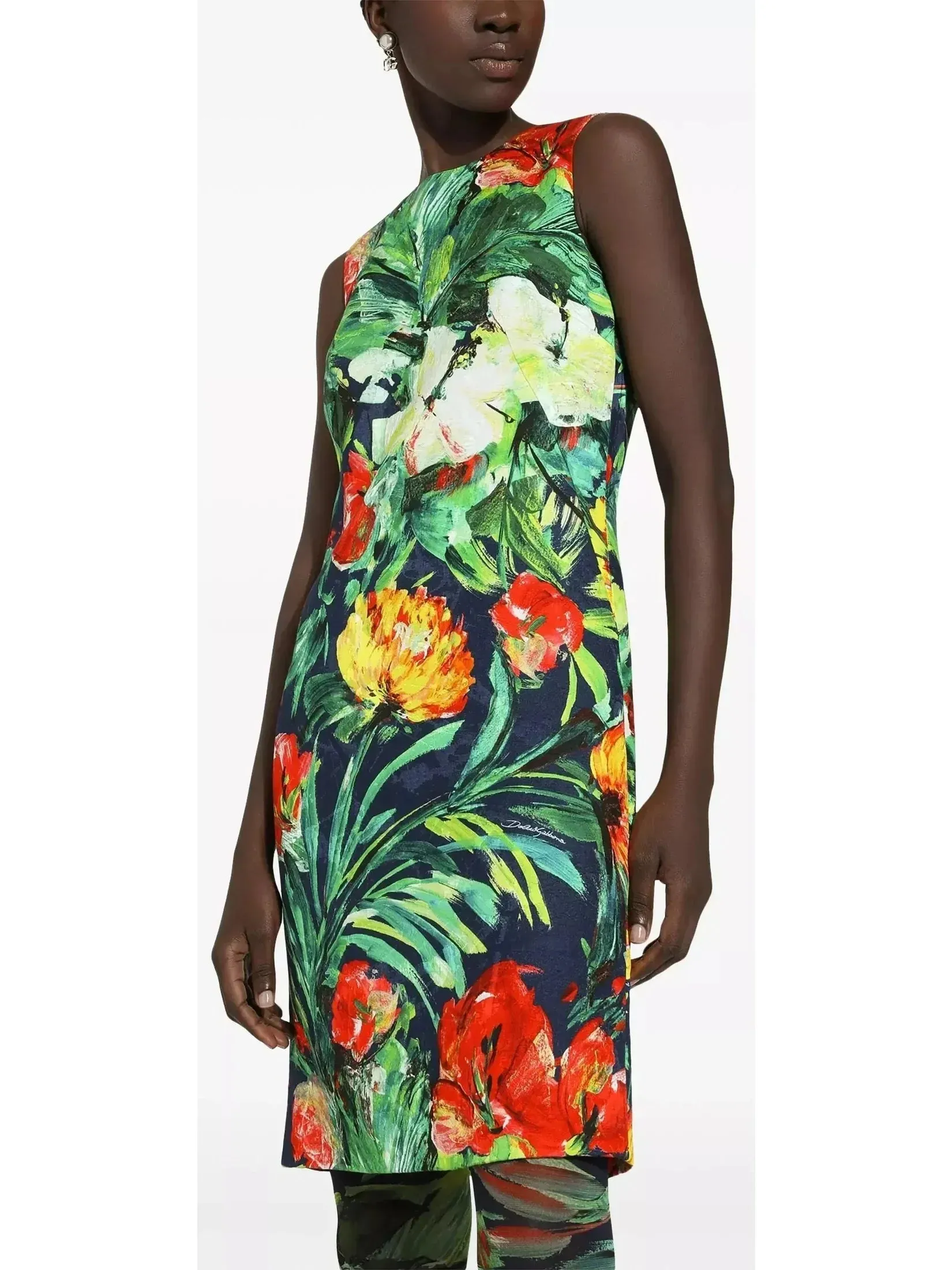 Bloom Floral-Printed Shift Dress