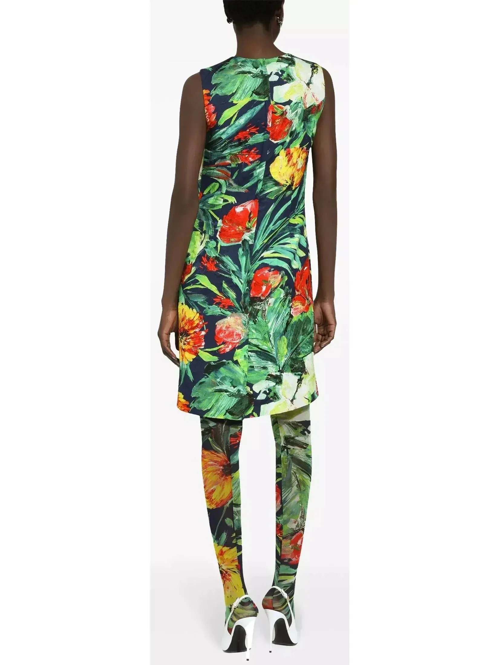 Bloom Floral-Printed Shift Dress