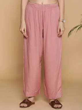 Blush Palazzo Pants