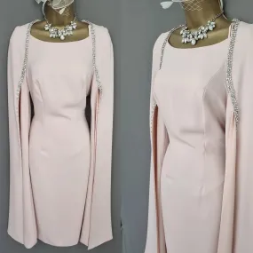 Charles Blush Sheath Mother of the Bride Dresse Cocktail Dresses