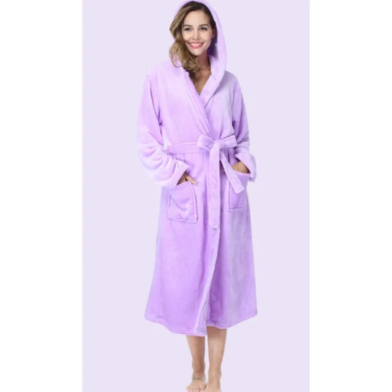 Customized Hooded Bathrobes