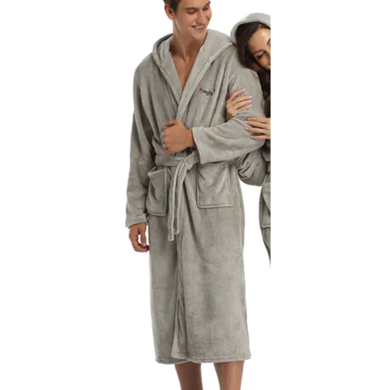 Customized Hooded Bathrobes