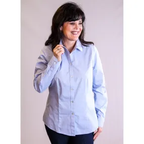 Foxcroft Dianna Long Sleeve Button Down Blouse