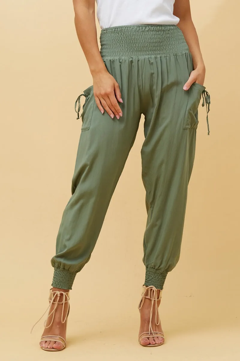 Harem Pants - Sage