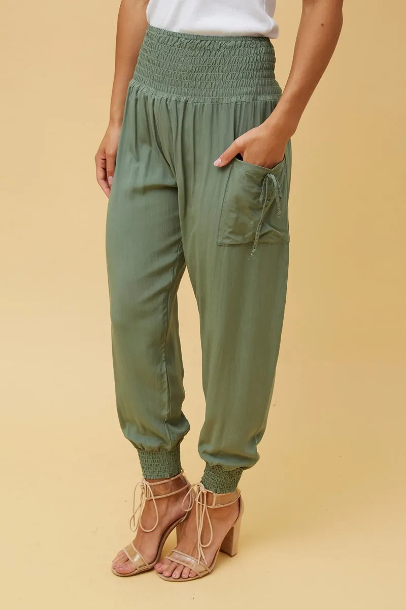 Harem Pants - Sage