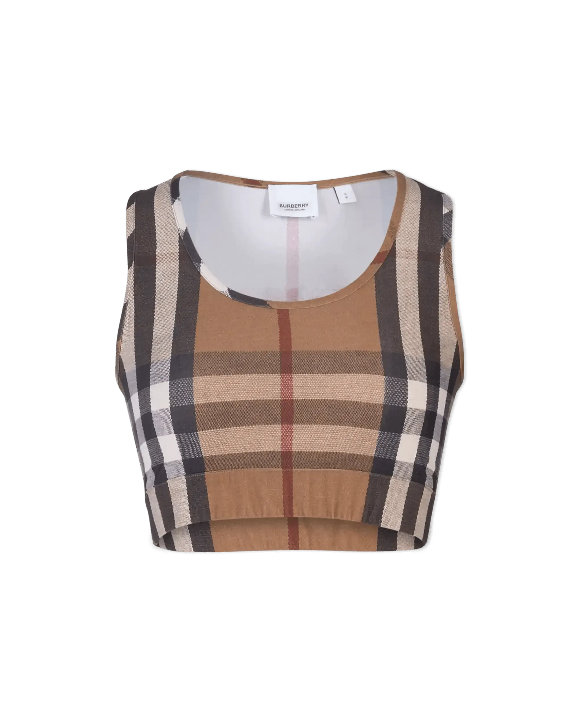 Immy Check Bra Top