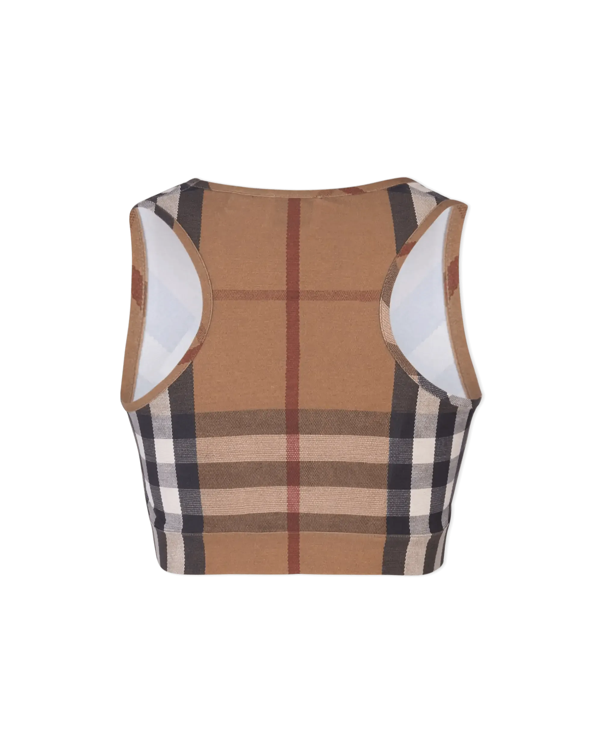 Immy Check Bra Top