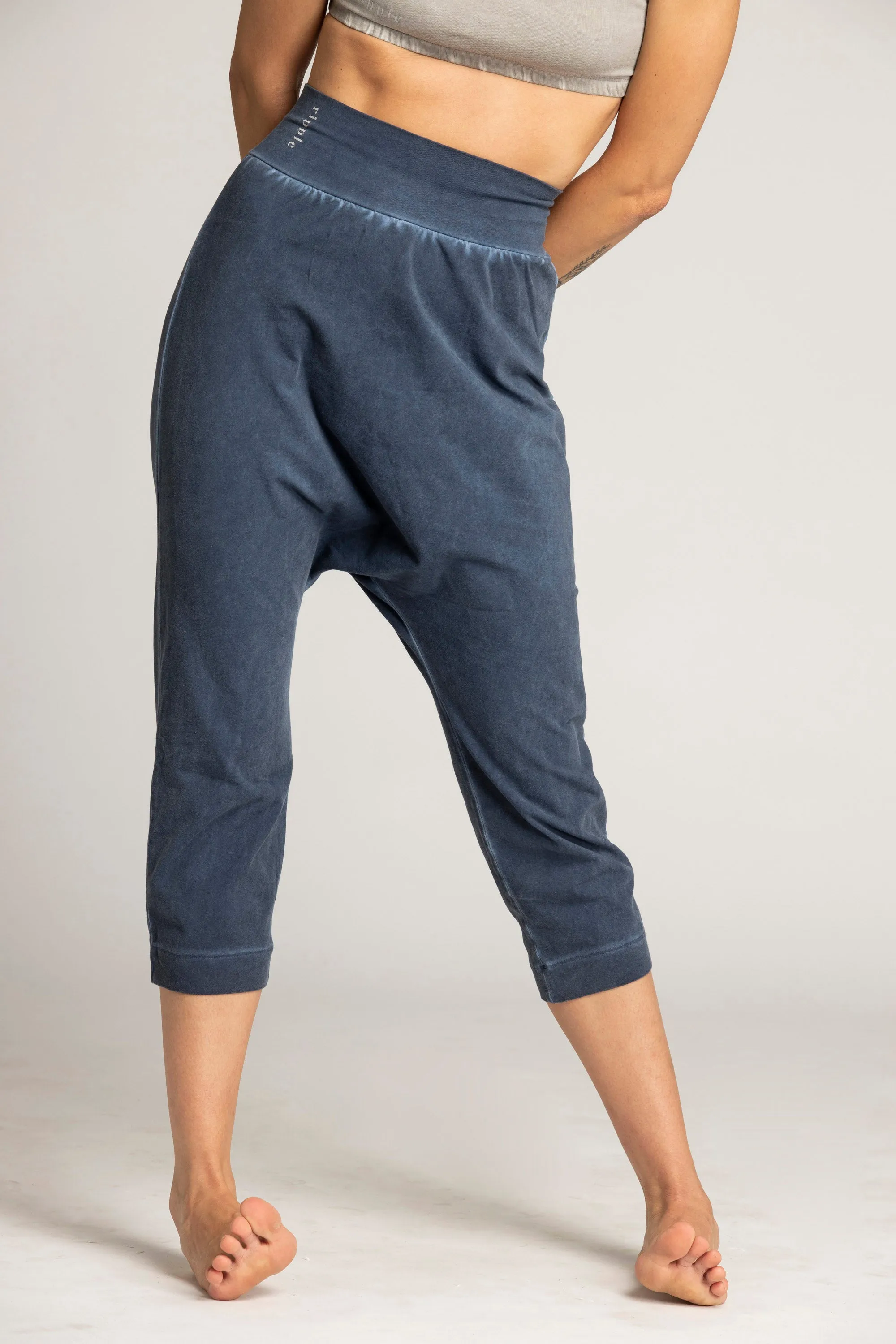 I'mPerfect Stonewash Mini-Harem Yoga Pants 50%off