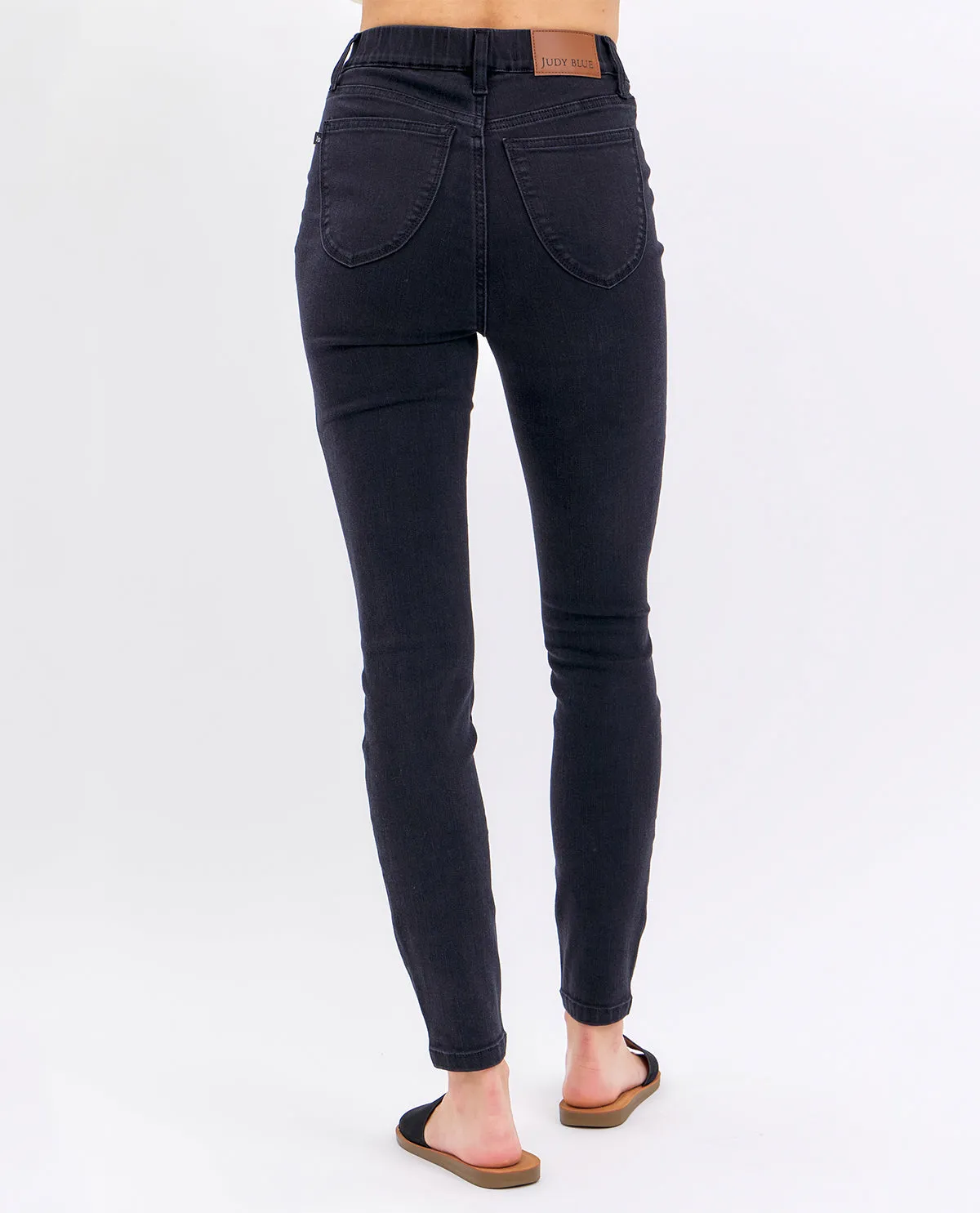 Judy Blue High Waist Skinny Jeans with Shield Pockets