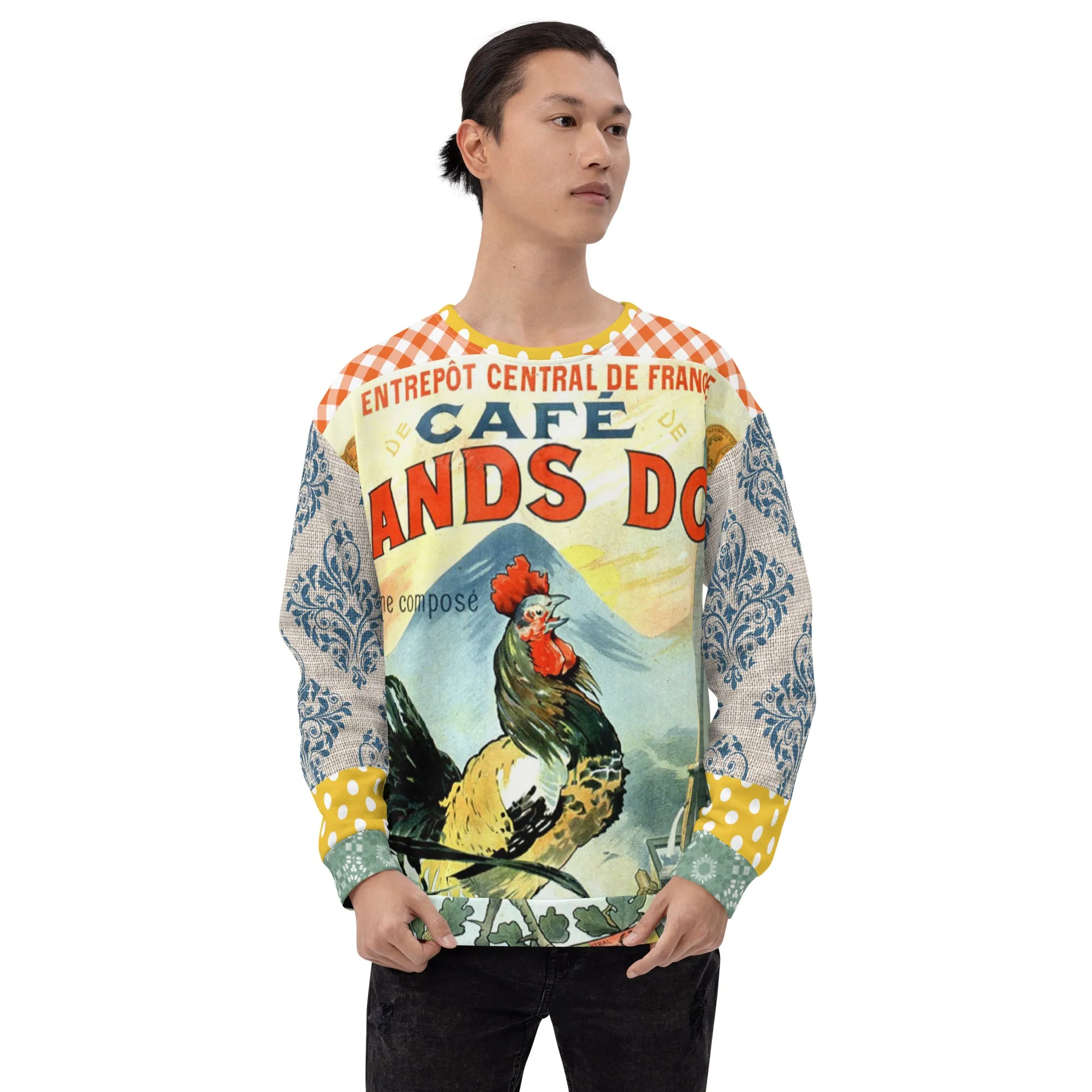 Le Gaulois Gallic French Rooster Design Sweatshirt