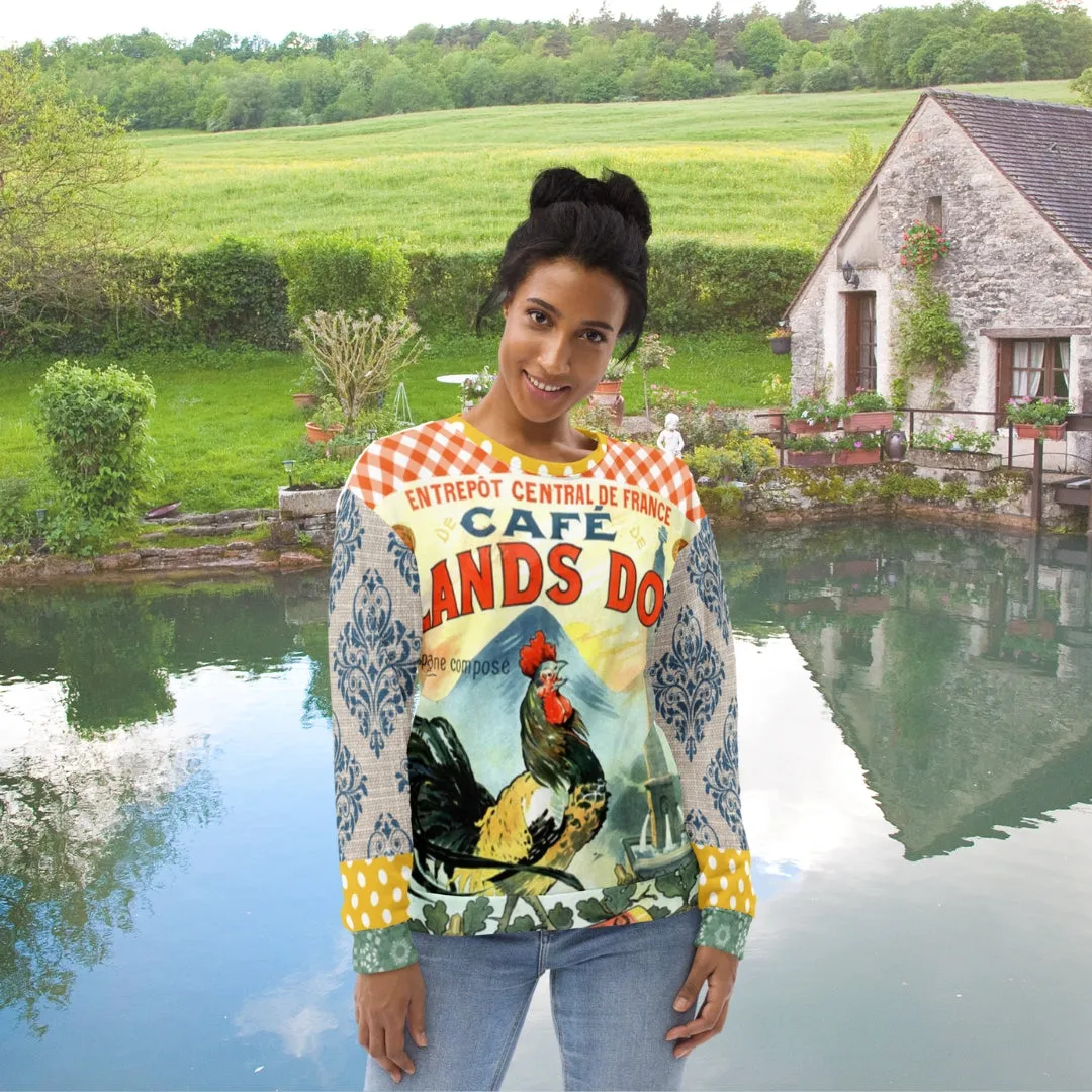 Le Gaulois Gallic French Rooster Design Sweatshirt