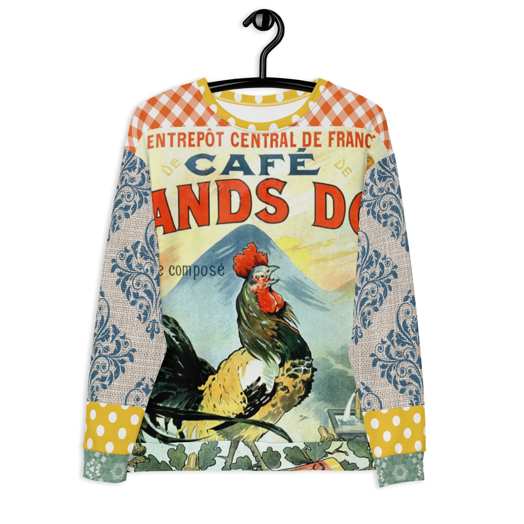 Le Gaulois Gallic French Rooster Design Sweatshirt