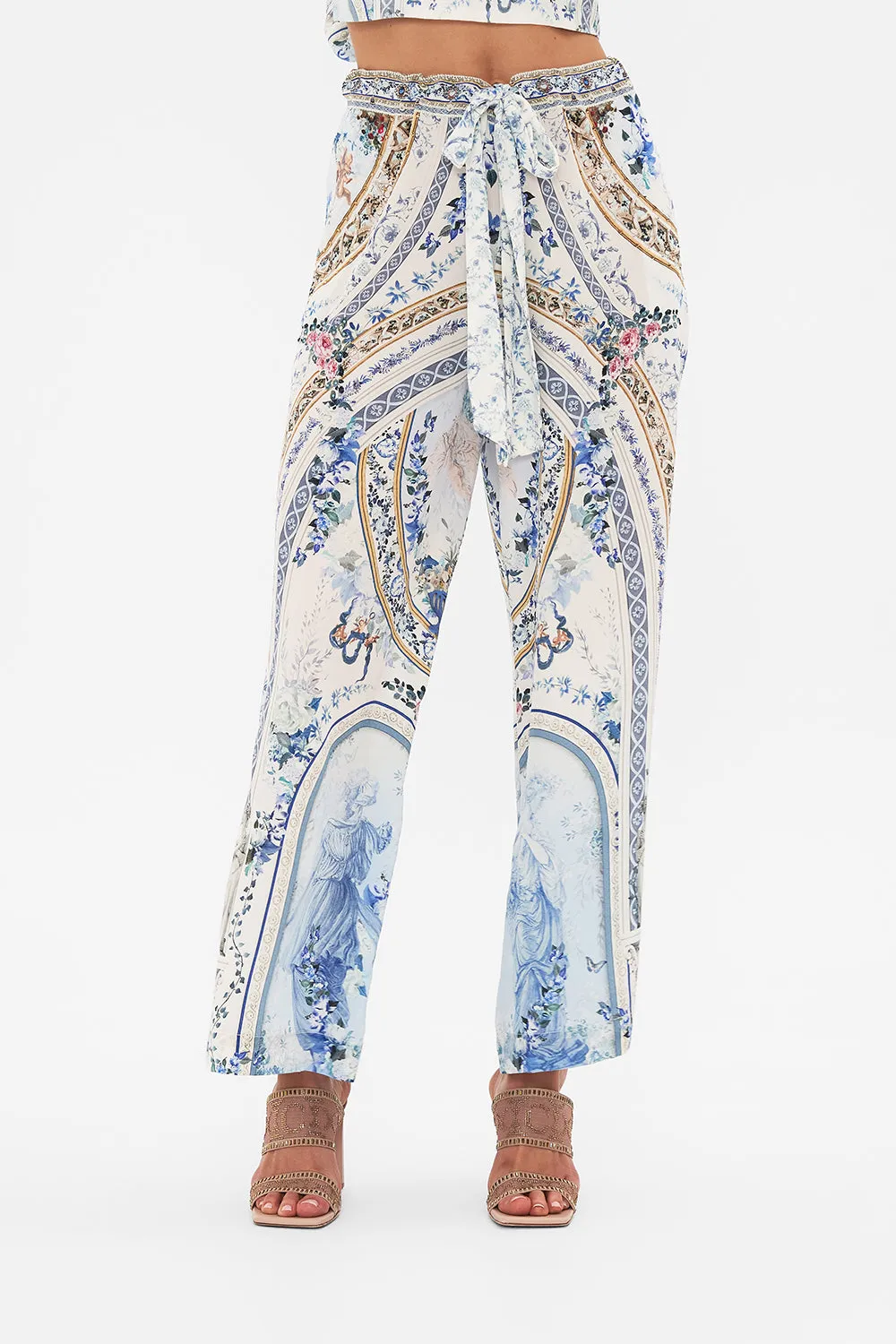 LOUNGE TROUSER WITH WAIST TIE SEASON OF THE SIREN