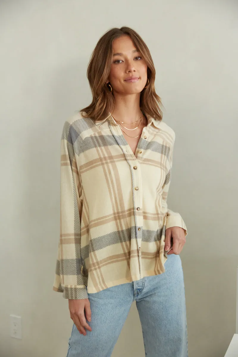 Naya Plaid Oversized Flannel