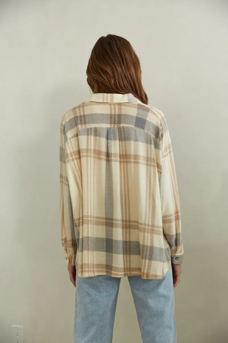 Naya Plaid Oversized Flannel