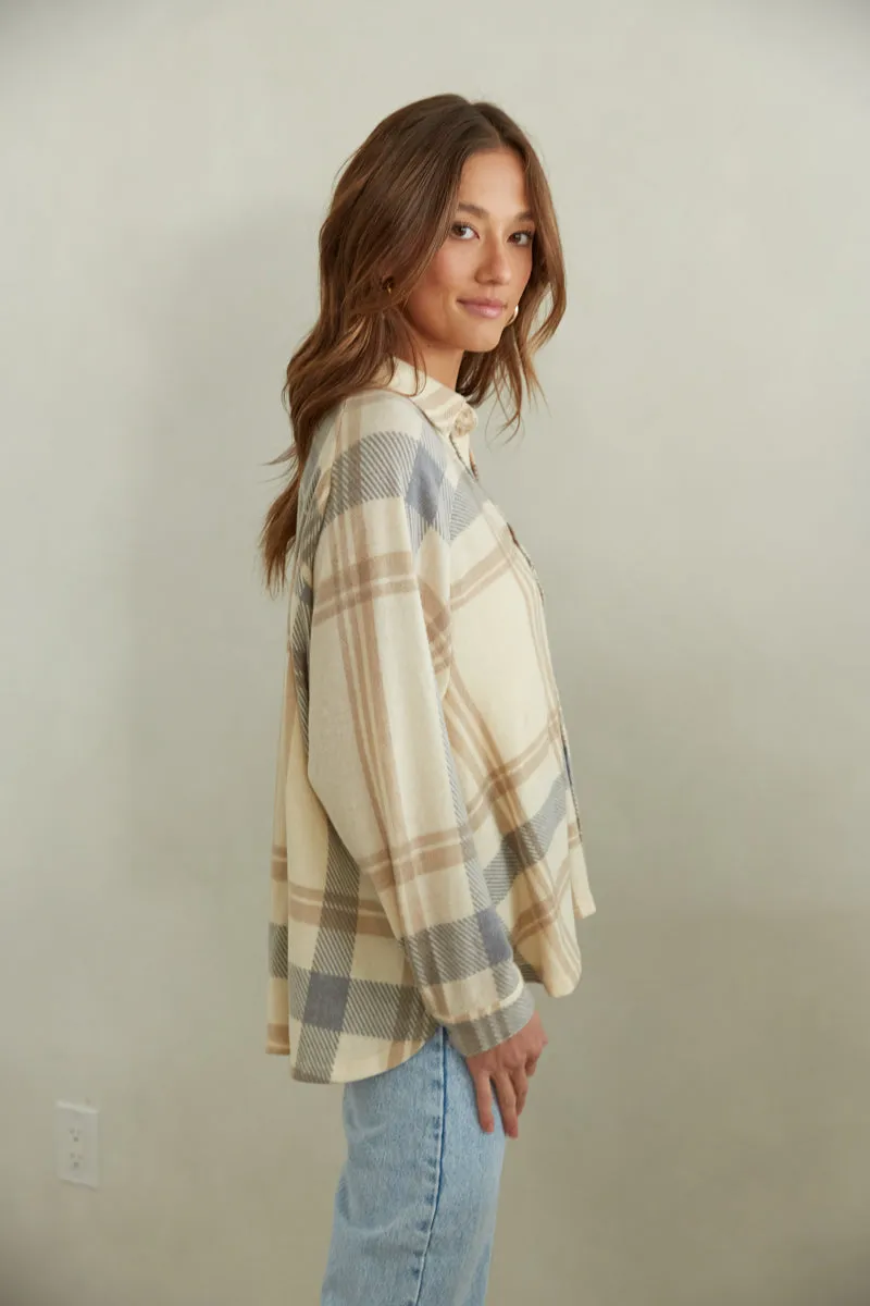 Naya Plaid Oversized Flannel