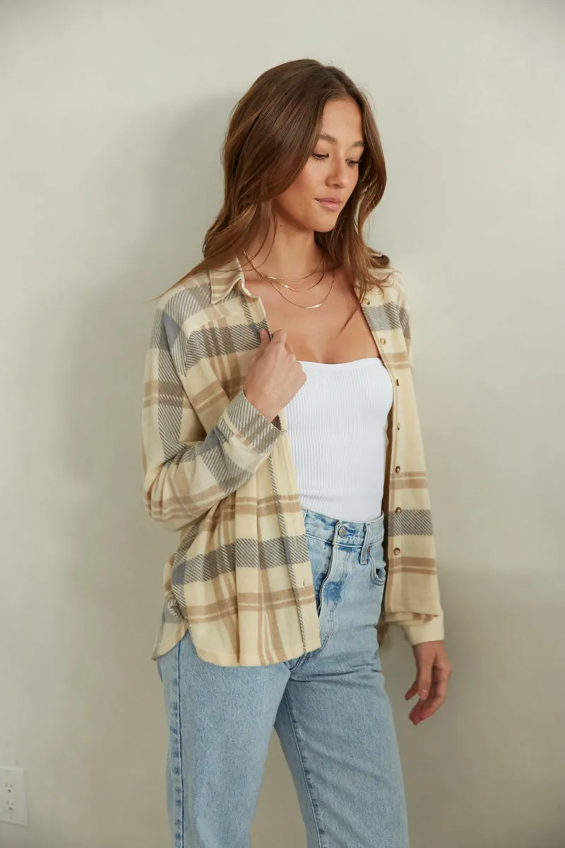 Naya Plaid Oversized Flannel