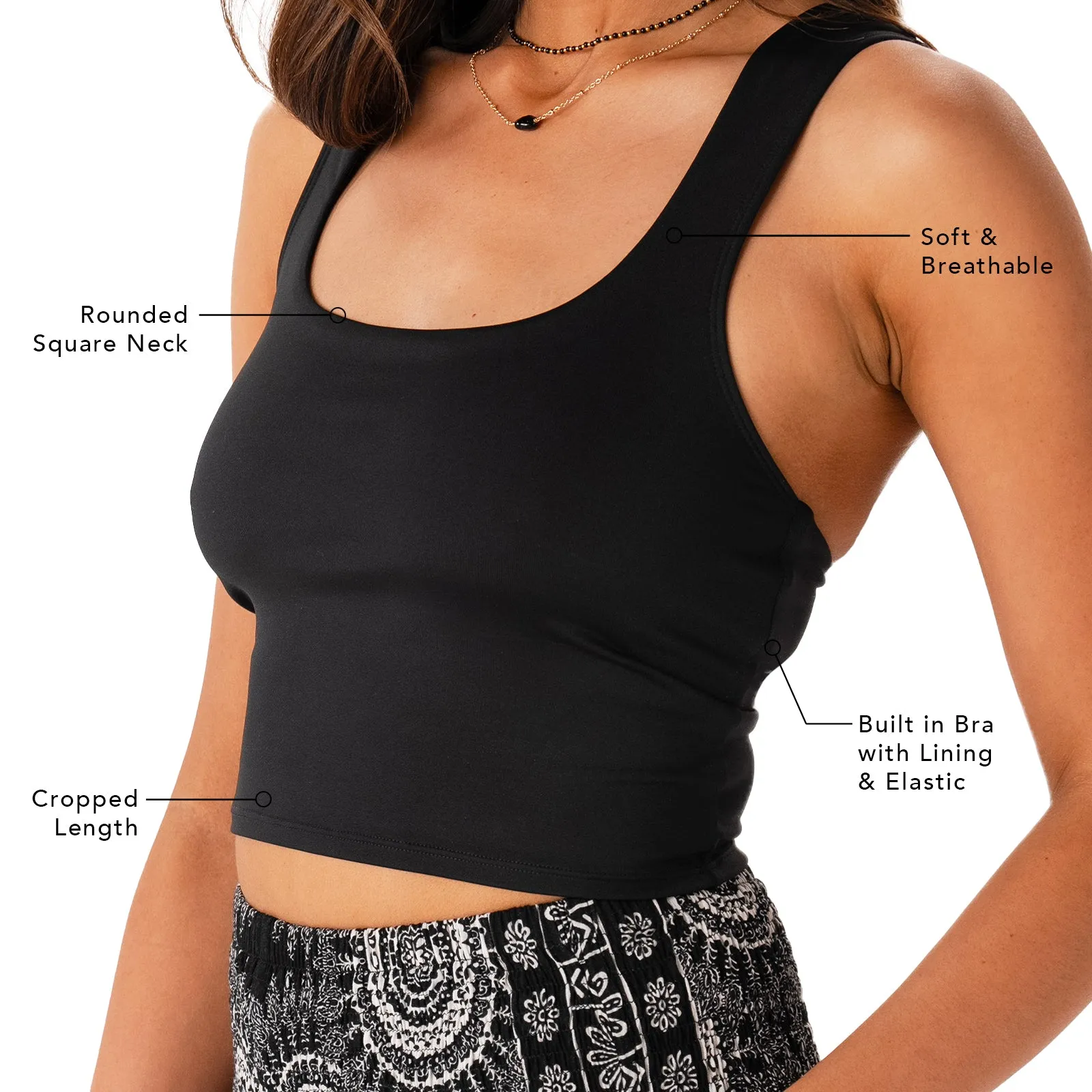 Onyx Vinyasa Tank