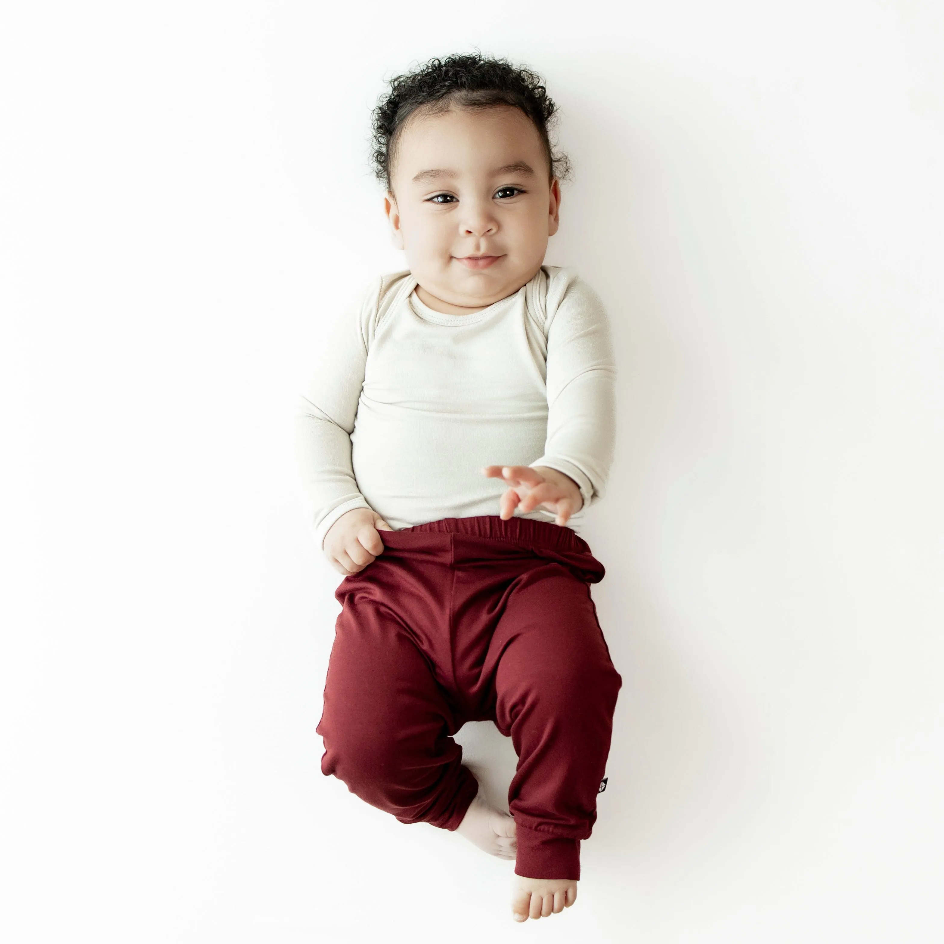 Pant in Burgundy