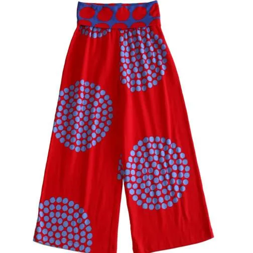 Picasso Palazzo Pants Fireworks