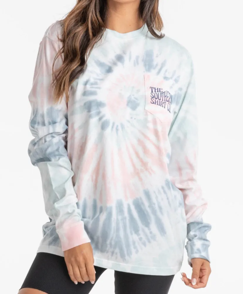 Southern Shirt Co - On The Dot Tie Dye Tee Longsleeve