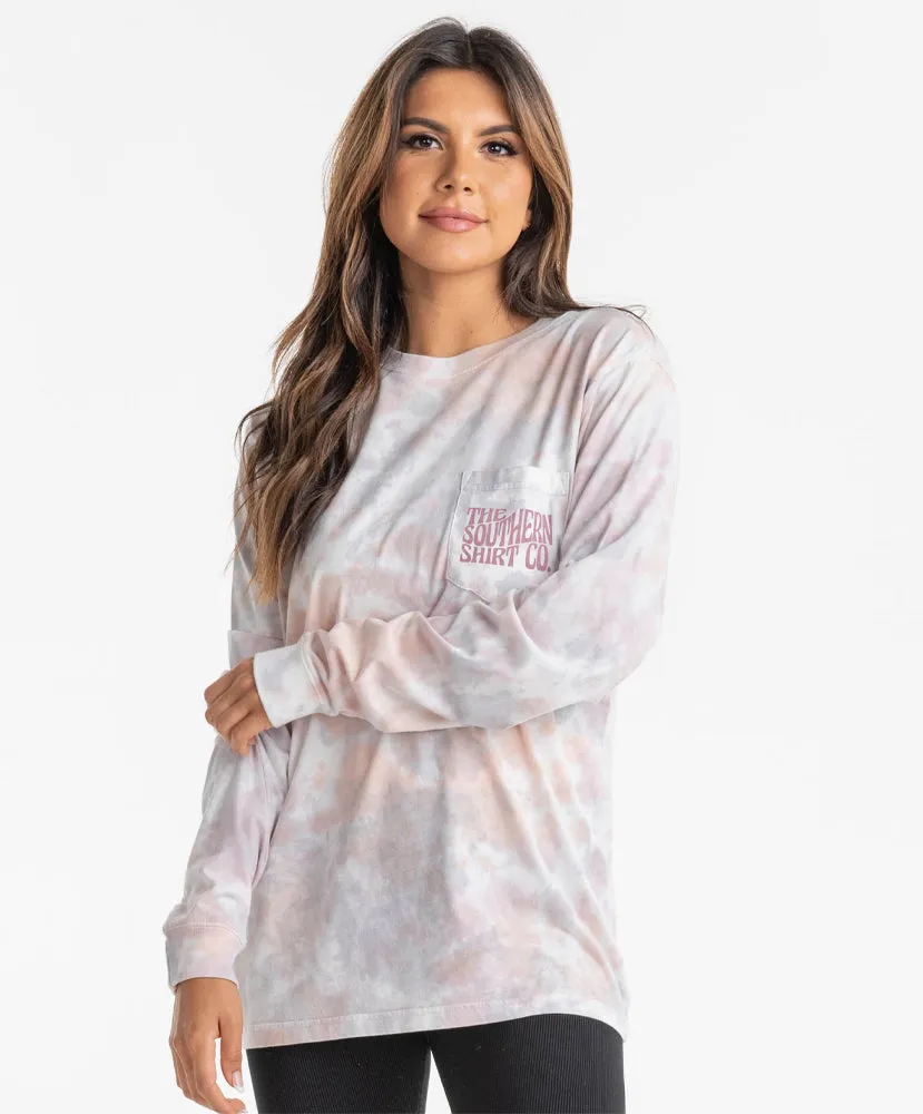 Southern Shirt Co - On The Dot Tie Dye Tee Longsleeve