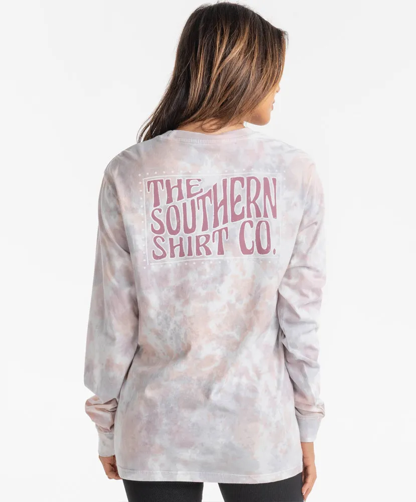 Southern Shirt Co - On The Dot Tie Dye Tee Longsleeve