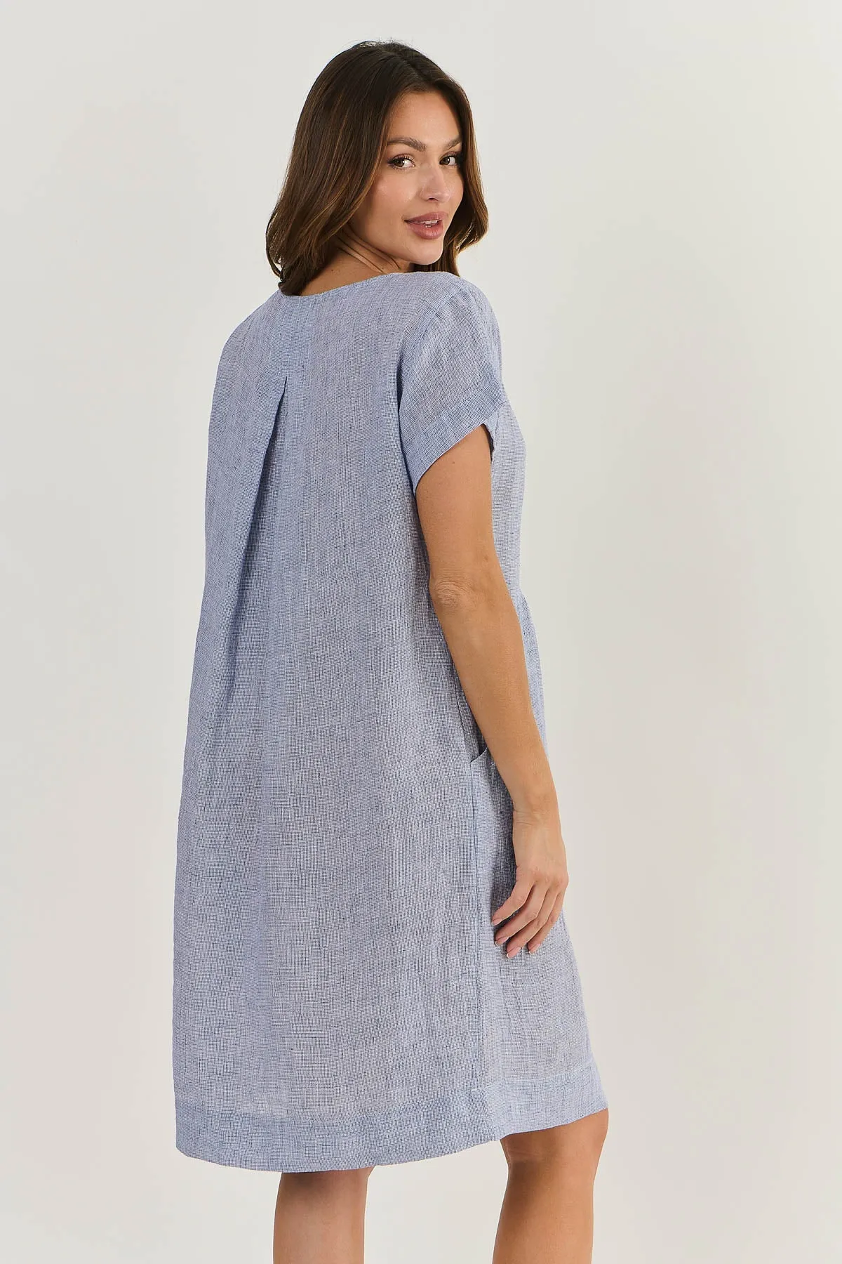 Summer Linen Dress Delta