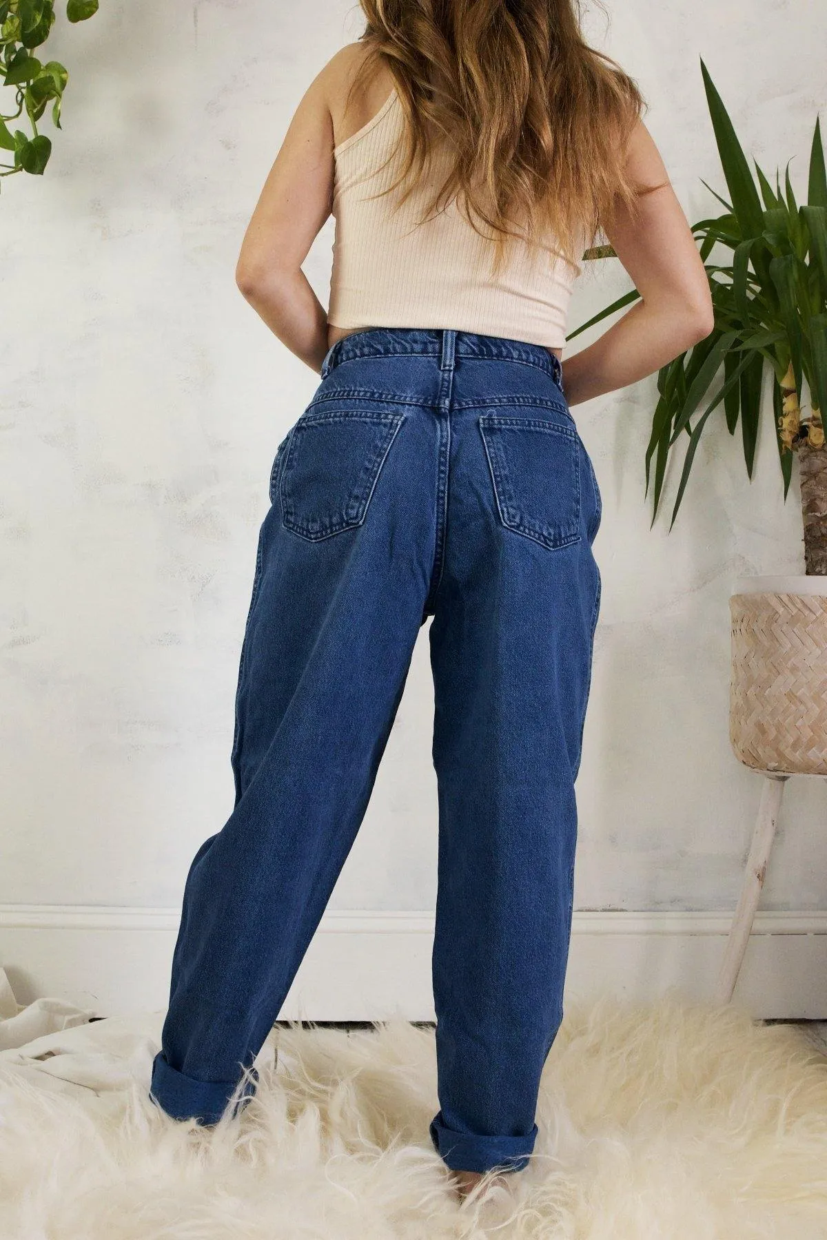 Vintage Sasson High Rise Mom Jeans - 28" Waist