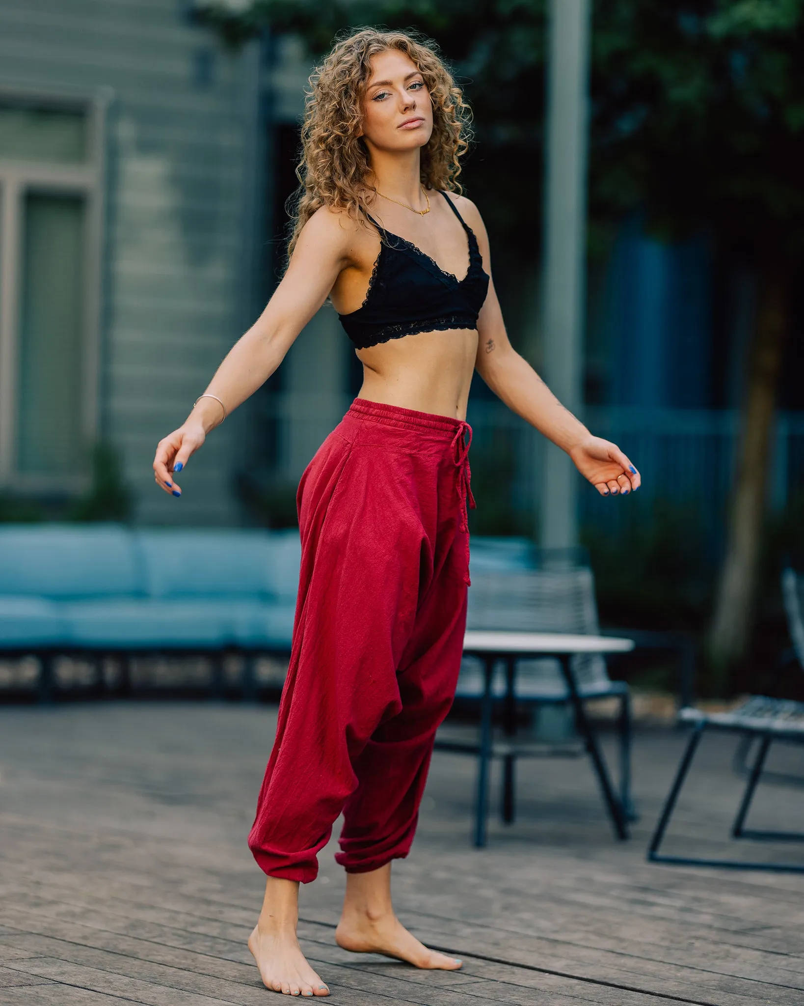 Winter Savannah Harem Pants